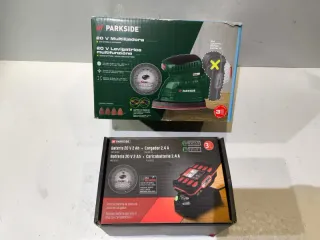 Lijadora PARKSIDE con Batería y Cargador