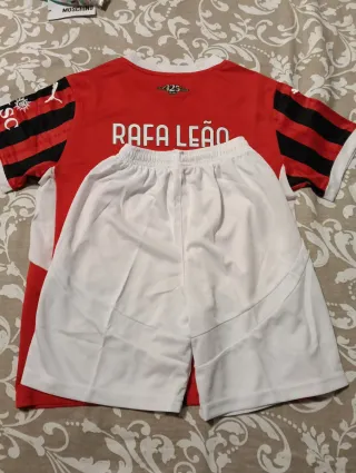 Camiseta Fútbol Rafa Leão 10 Niño