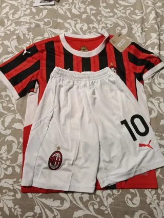 Camiseta Fútbol Rafa Leão 10 Niño
