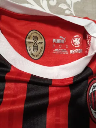 Camiseta Fútbol Rafa Leão 10 Niño