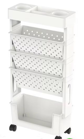 Estantería Organizador Blanco Plástico