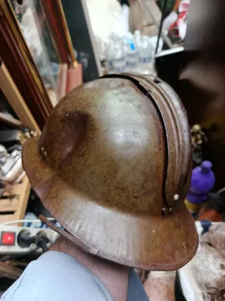 Casco Francés Adrián Guerra Civil Española