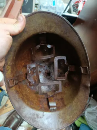 Casco Francés Adrián Guerra Civil Española