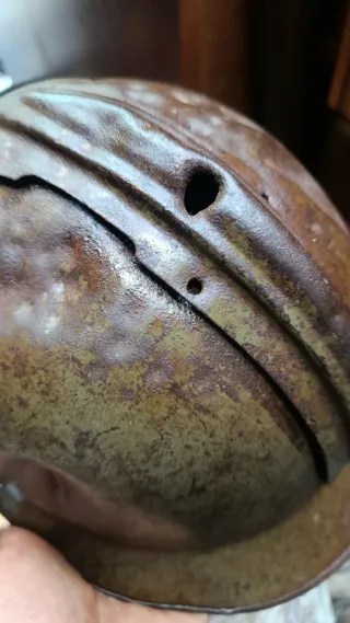 Casco Francés Adrián Guerra Civil Española