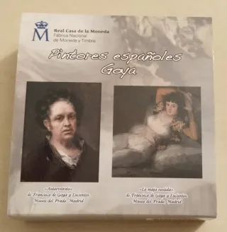 Moneda 10 euros España 2010 Goya Maja