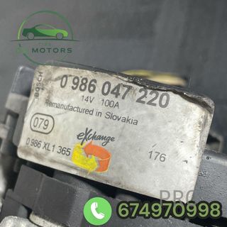 0986047220 alternador mini Cooper R52 1.6L 115cv W10B16A