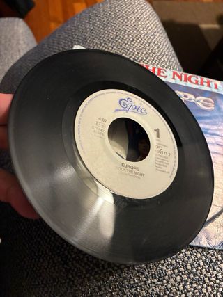 Vinilo Single Europe Rock The Night