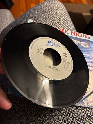 Vinilo Single Europe Rock The Night
