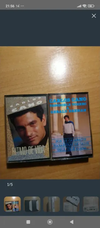 Conjunto de seis anuncios para Christian.