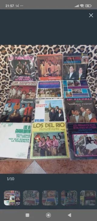 Conjunto de seis anuncios para Christian.