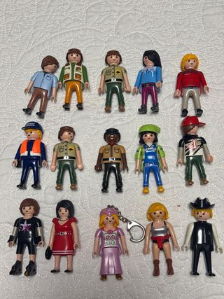 Lote B 15 Figuras Playmobil Variadas 9€