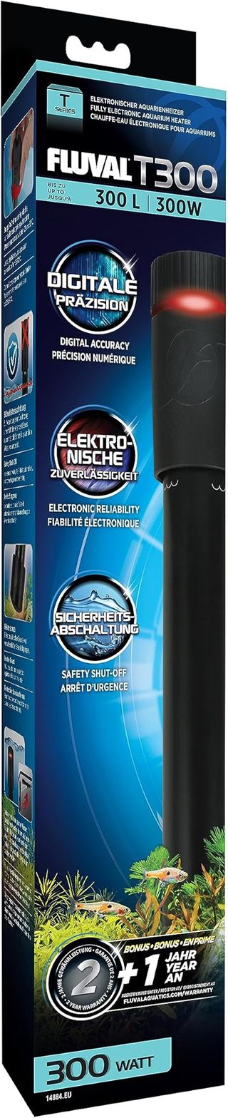 T300 - Calentador electrónico Sumergible para acuarios de hasta 300 l