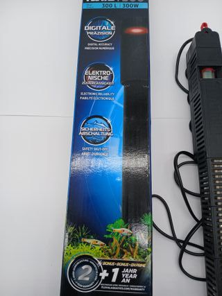 T300 - Calentador electrónico Sumergible para acuarios de hasta 300 l