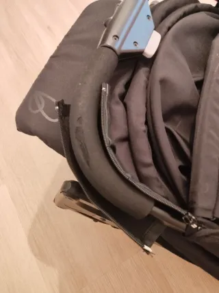 Silla de paseo negra