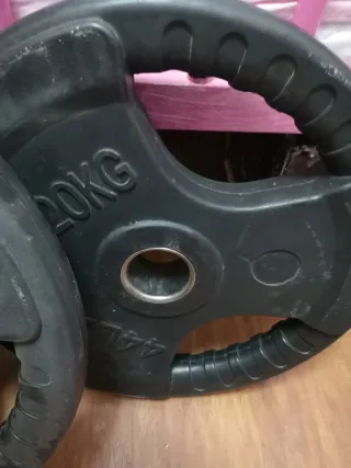 2 Discos Olímpicos 20kg