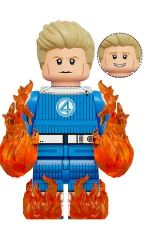 Lego Marvel 4 Fantásticos Figuras