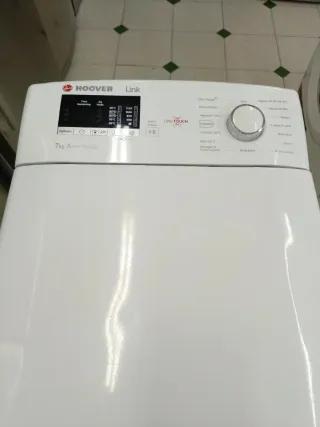 Lavadora Carga Superior marca Hoover 7kg 1100rpm