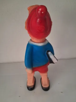 Pupazzo Pinocchio Rubbertoys anni 60