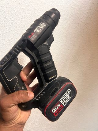 Taladro percutor Kress 20V con baterías