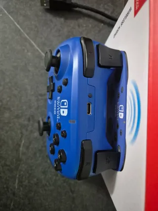 Mando Hori Wireless Horipad Switch Azul