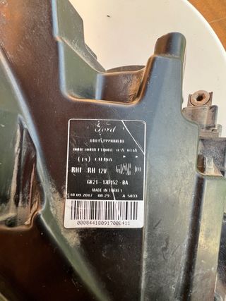 Opticas Delanteras Ford Transit Custom