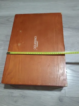 Maletín de madera para pinturas