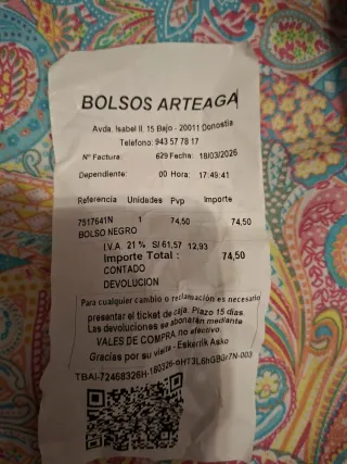 Bolso Pepe Jeans Negro Grande Nuevo