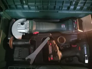 Metabo Taladro y Amoladora Inalámbricos