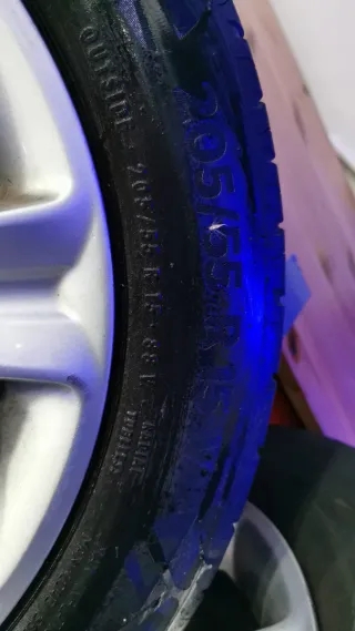 LLANTAS AUDI A1 15" ORIGINALES GOMAS 205/55/15 88