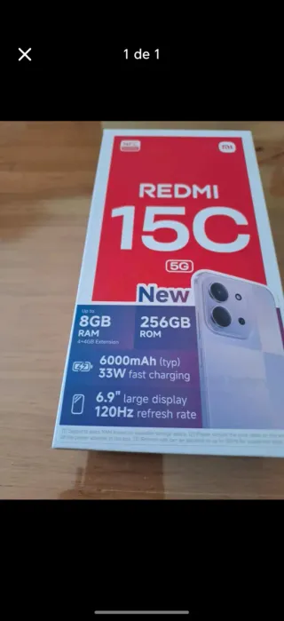 Xiaomi Redmi 15C 256GB Nuevo
