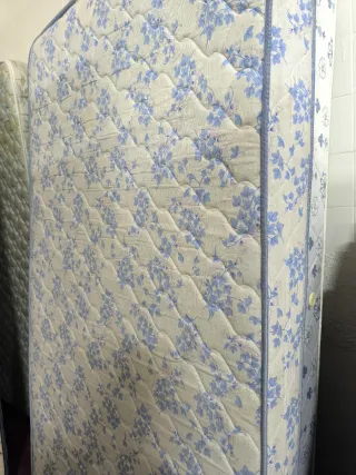 Colchón 105x180 cm floral