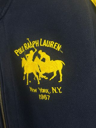 Sudadera Polo Ralph Lauren azul y amarilla