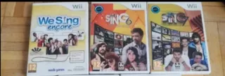 Pack 3 Juegos Wii: , We Sing, Let's Sing.