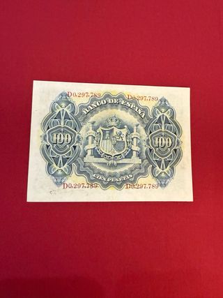 Billete 100 Pesetas 1906 Alegorías S/C-