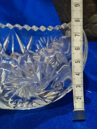 Centro de cristal tallado