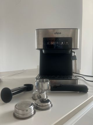 Cafetera Ufesa Espresso Doble Sistema