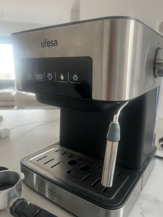 Cafetera Ufesa Espresso Doble Sistema
