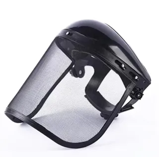 Casco Protector Malla Negro