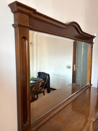 Espejo madera grande 207x120cm