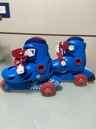Patines Oxelo Niños Azul y Rojo