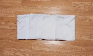 4 fundas de almohada 50x75cm