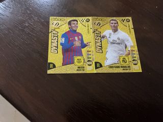 Cromos Messi y Cristiano Ronaldo Dynasty