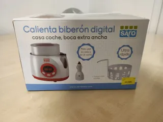 Calienta biberones Saro digital casa/coche