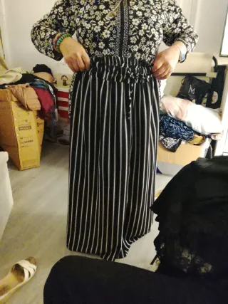 Pantalones rayas blancos y negros sin estrenar