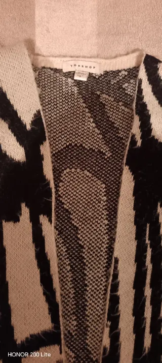 Topshop Cappotto bicolore