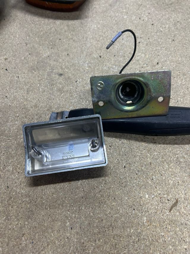 Piloto matrícula Citroën GS