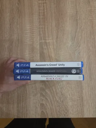 Pack 3 Juegos PS4 Assassin's Creed