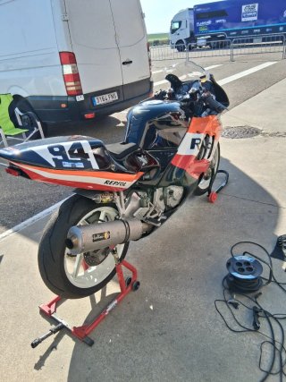 Honda CBR 600 F3 Azul/Naranja/Blanco