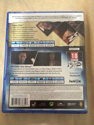 Heavy Rain & Beyond Two Souls PS4