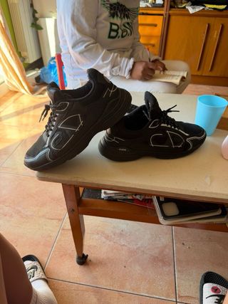 Zapatillas Dior B30 Negras y Blancas